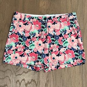 EUC 💖 Crown & Ivy Multicolored Caroline Shorts (colors: pinks, blues & greens)